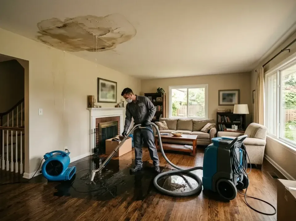 attic-pipe-burst-ceiling-drip-008 — frequently asked questions, Water Damage Restoration & Carpet Care in Mount Pleasant, MI
